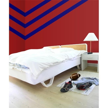 Borders Unlimited Borders Unlimited 30011 Dark Blue Simple Stripes 30011
